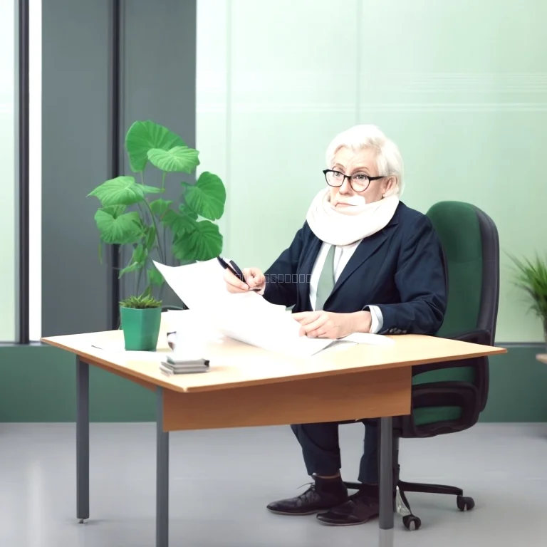 Team reviewing pension documents